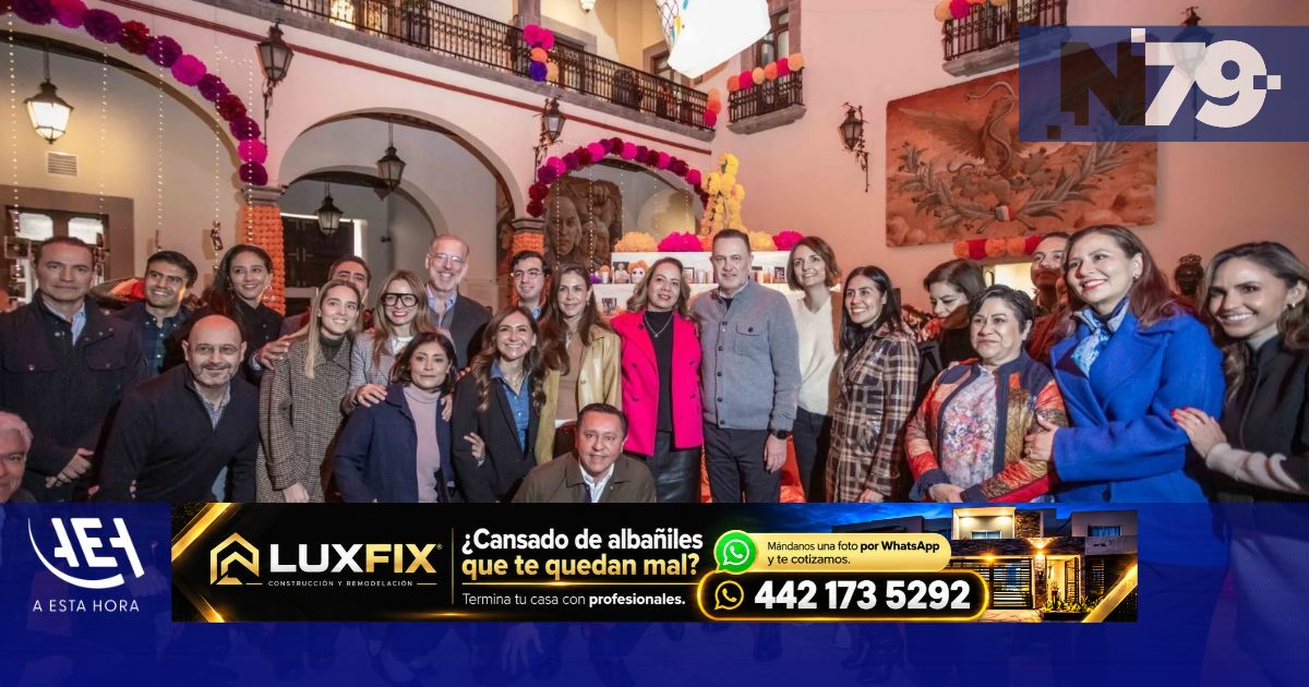 Palacio de Gobierno inaugura altar Dulces Recuerdos