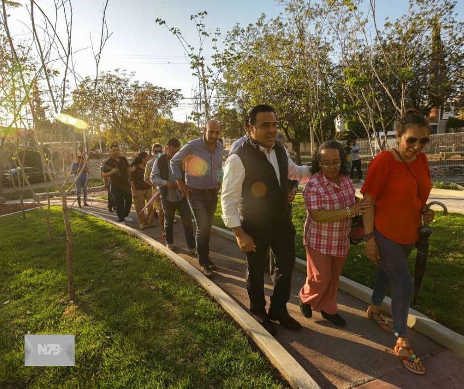 Parque Constituyentes del Parque reporta un 60 por ciento de avance
