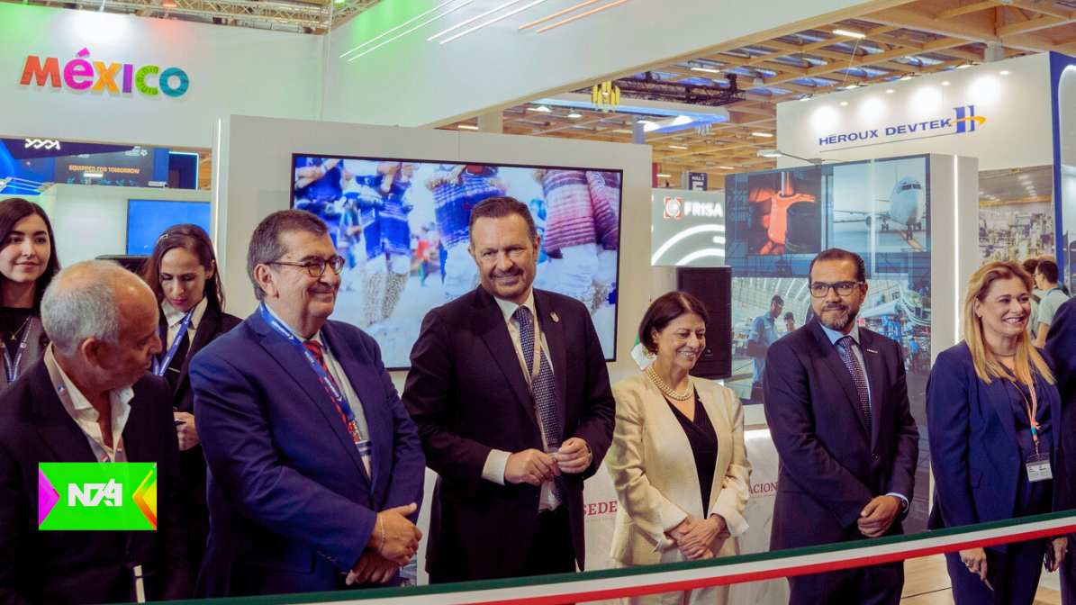 Participa Gobernador en inauguración del Pabellón México en el Paris Air Show 2023