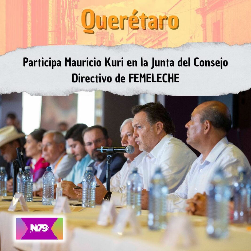 Participa Mauricio Kuri en la Junta del Consejo Directivo de FEMELECHE