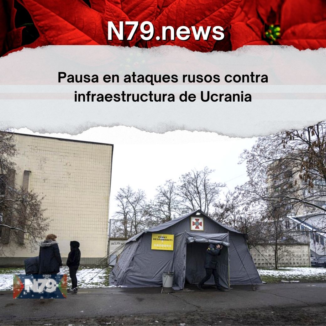 Pausa en ataques rusos contra infraestructura de Ucrania