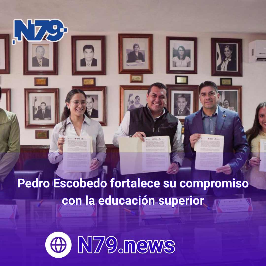 Pedro Escobedo fortalece su compromiso con la educación superior