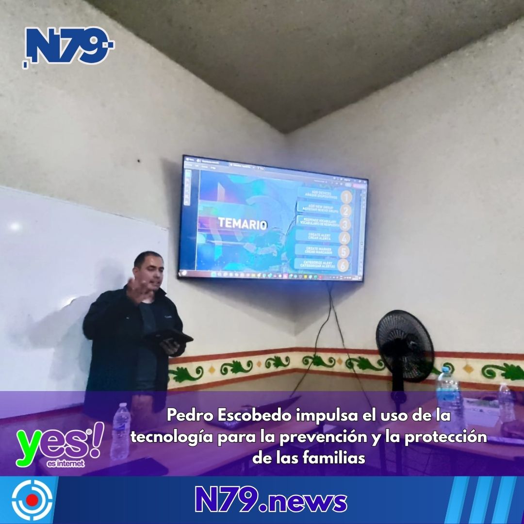 Pedro Escobedo impulsa el uso de la tecnología para la prevención y la protección de las familias