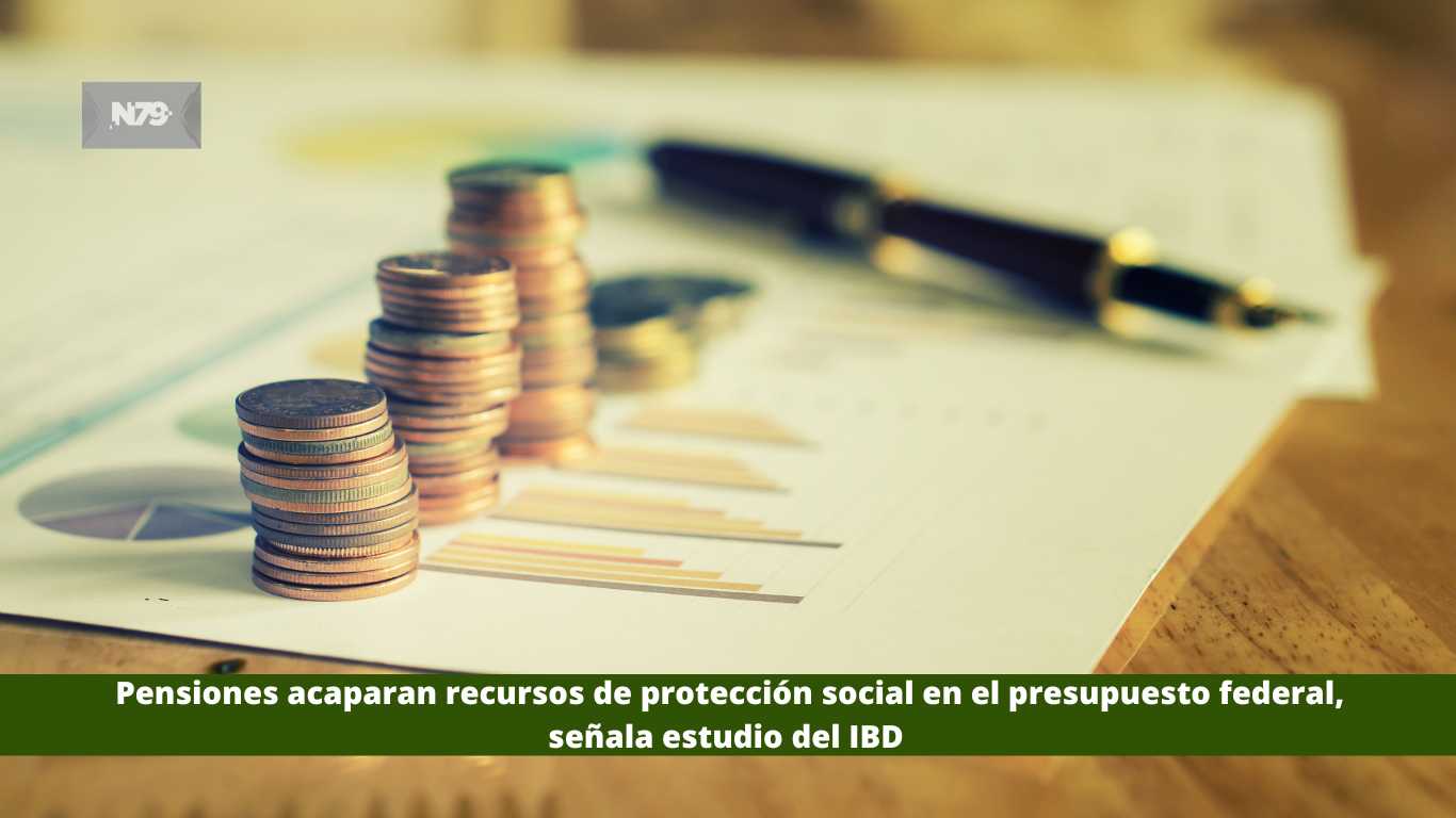 Pensiones acaparan recursos de protección social en el presupuesto federal, señala estudio del IBD