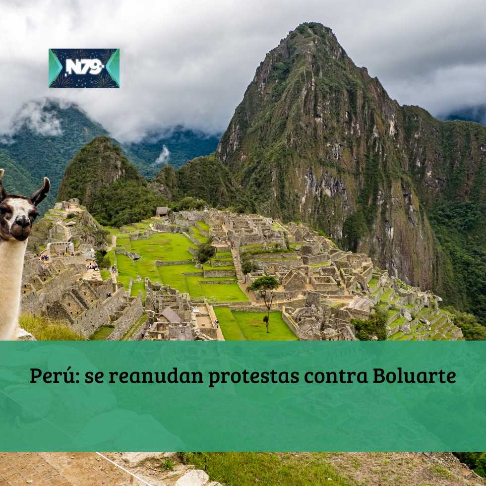 Perú: se reanudan protestas contra Boluarte