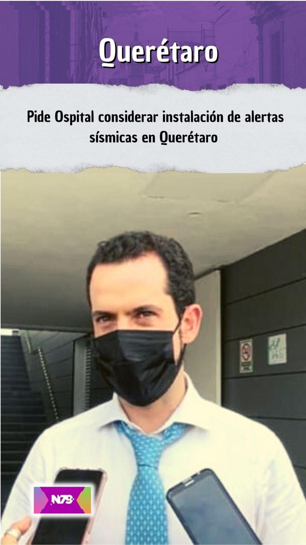 Pide Ospital considerar instalación de alertas sísmicas en Querétaro