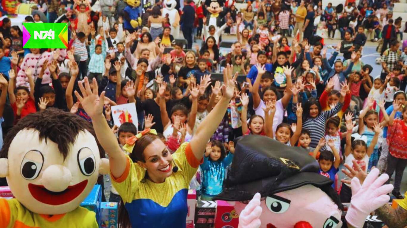 Pinal de Amoles festeja a los niños y niñas con actividades recreativas