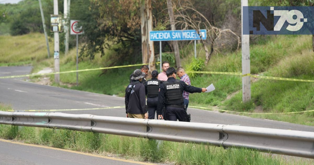 Policía hiere a hombre con cuchillo en Querétaro
