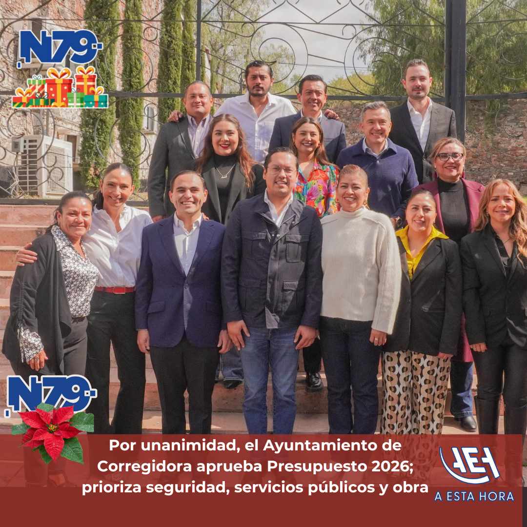 Por unanimidad, el Ayuntamiento de Corregidora aprueba Presupuesto 2026