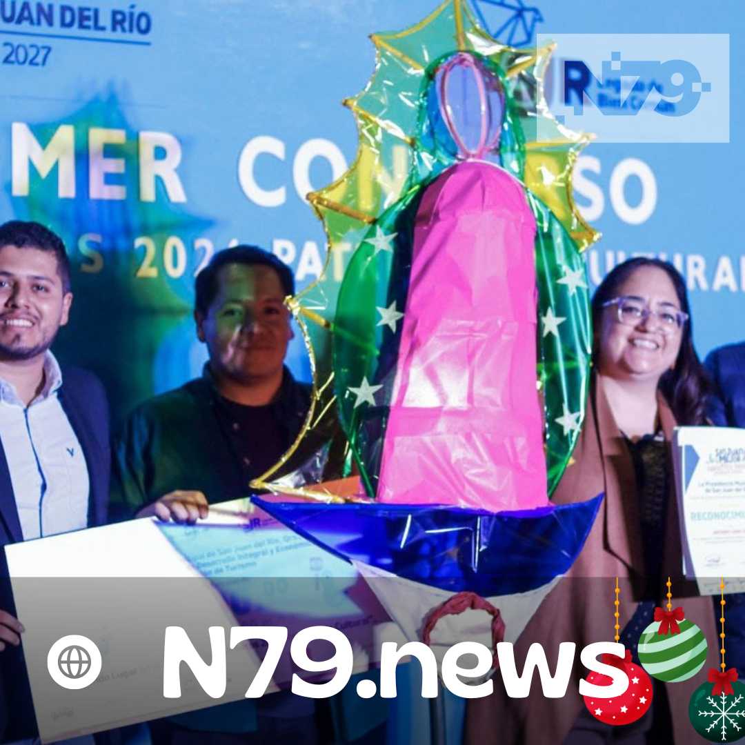 Premian a los tres primeros lugares del “Concurso Farolitos 2024 Patrimonio Cultural”