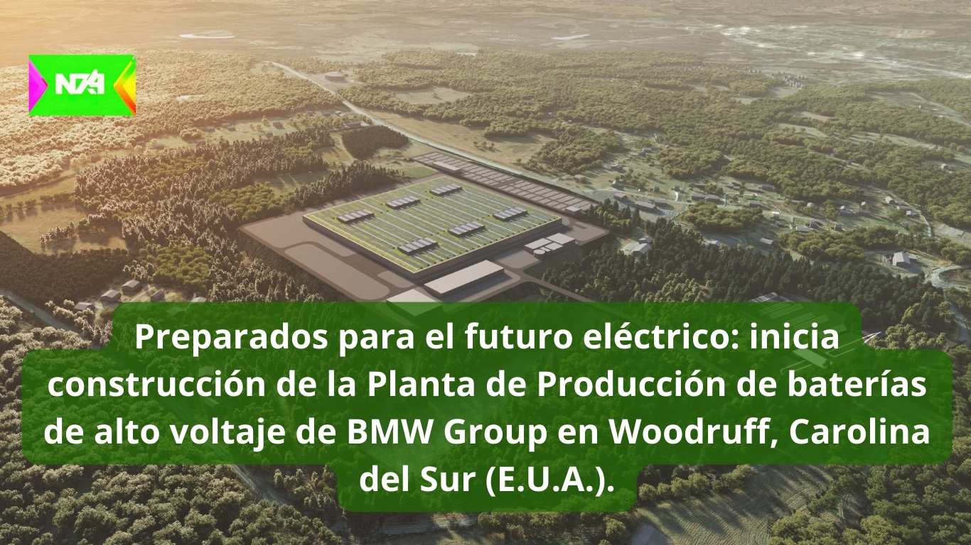 Preparados para el futuro eléctrico inicia construcción de la Planta de Producción de baterías de alto voltaje de BMW Group