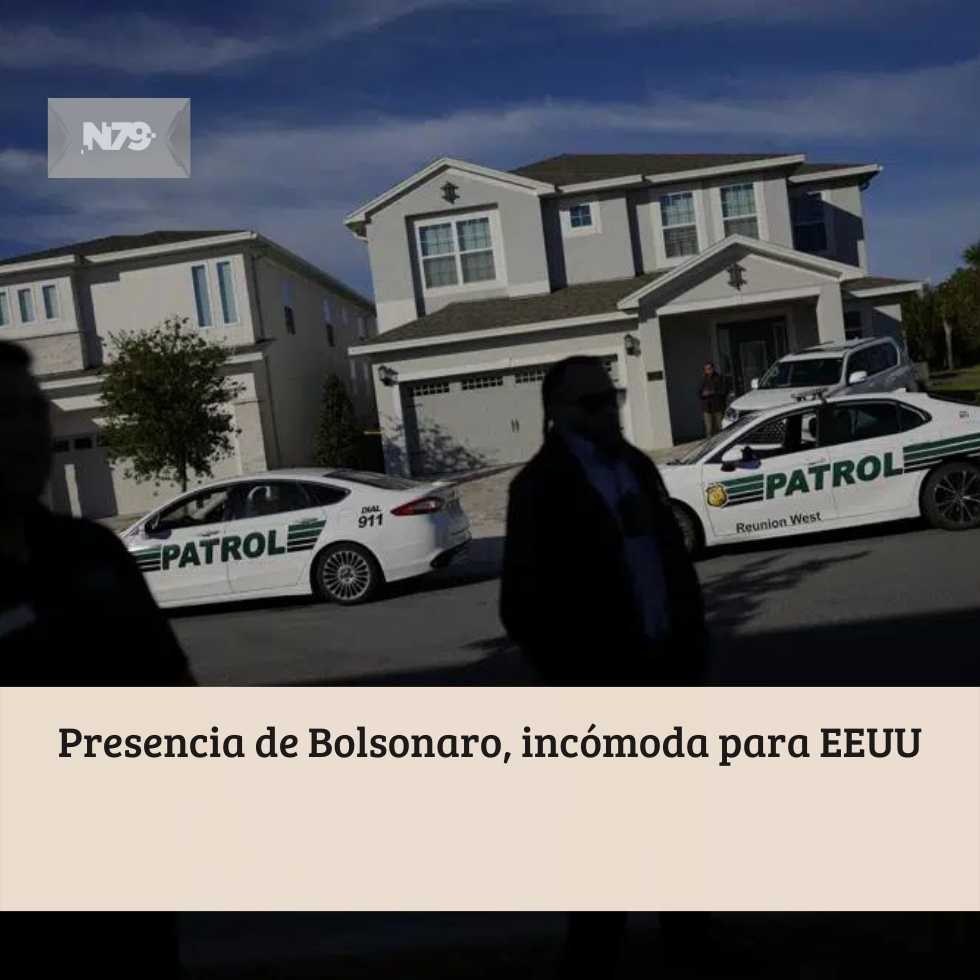 Presencia de Bolsonaro, incómoda para EEUU
