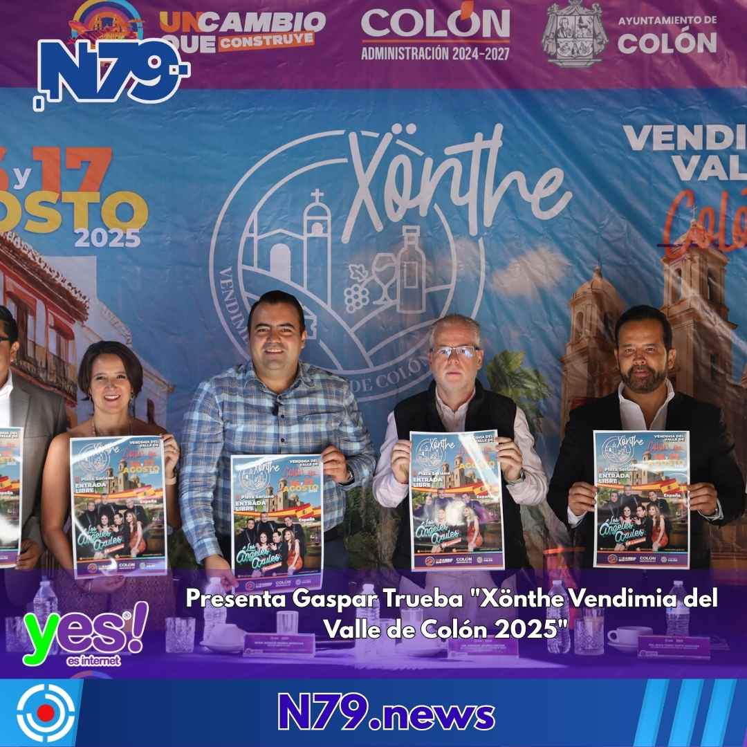Presenta Gaspar Trueba Xönthe Vendimia del Valle de Colón 2025