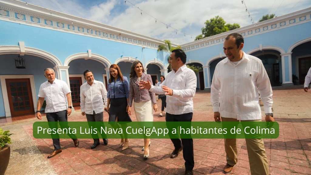 Presenta Luis Nava CuelgApp a habitantes de Colima