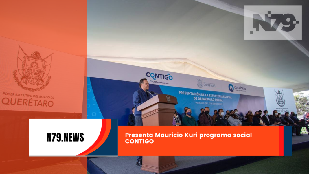 Presenta Mauricio Kuri programa social CONTIGO