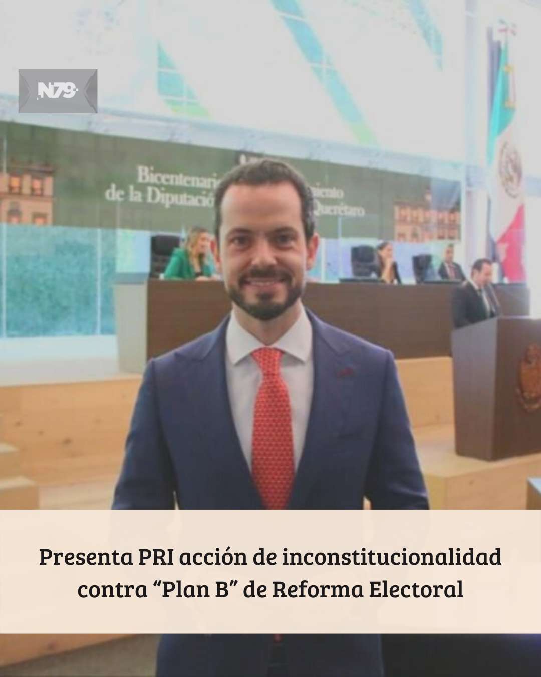 Presenta PRI acción de inconstitucionalidad contra “Plan B” de Reforma Electoral