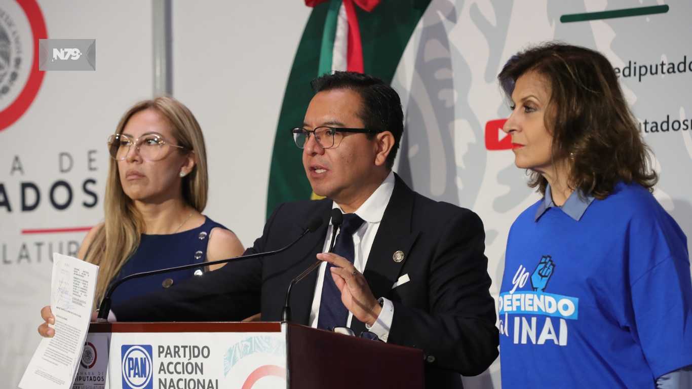 Presenta bancada del PAN ante la SCJN argumentos que complementen controversia constitucional del Inai