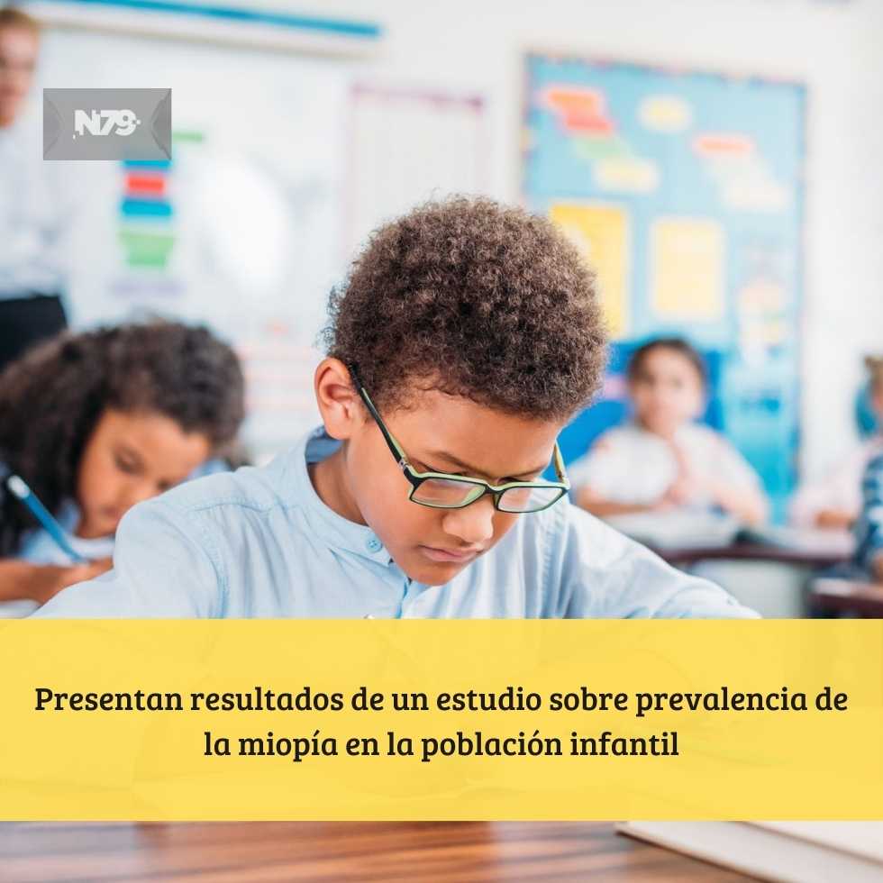 Presentan resultados de un estudio sobre prevalencia de la miopía en la población infantil