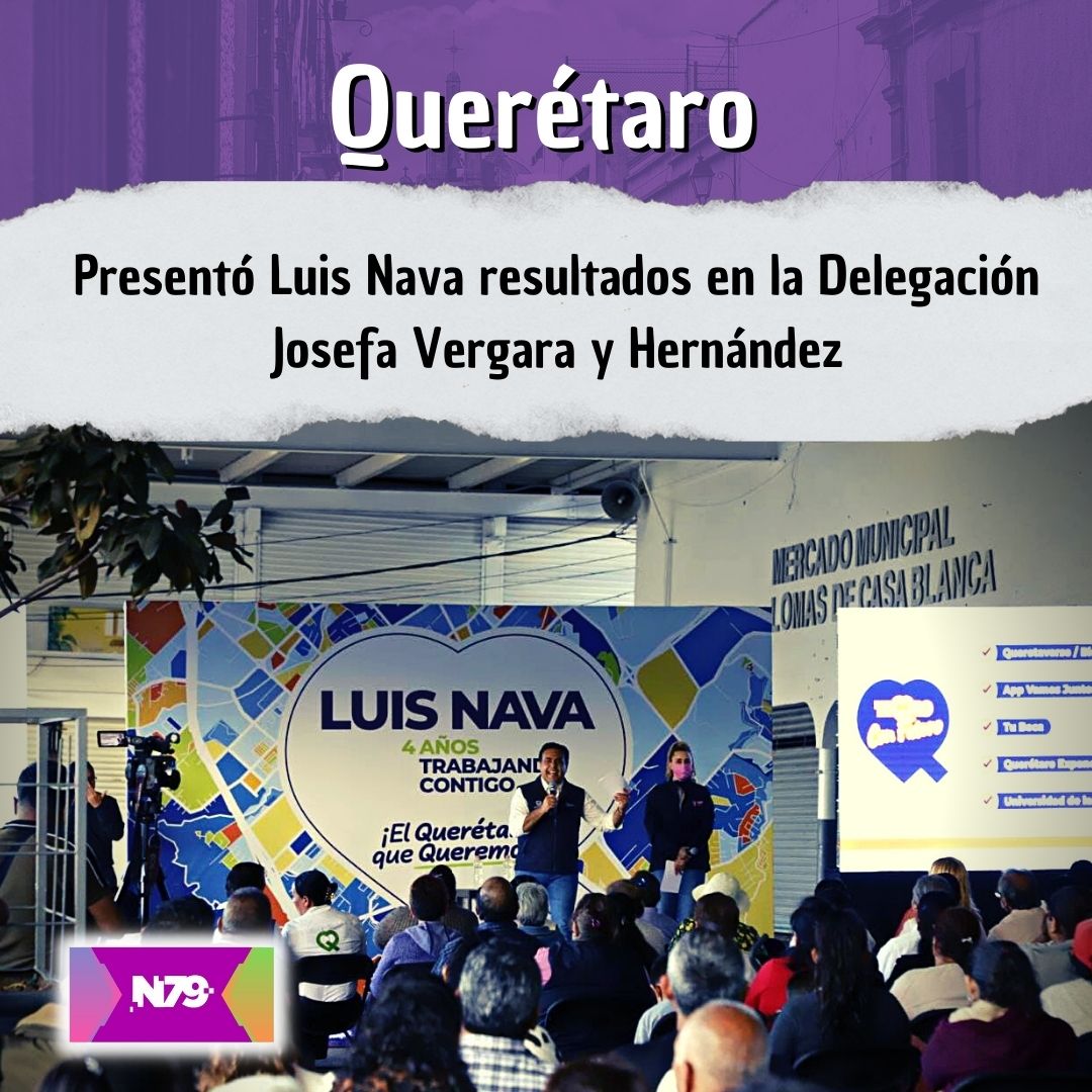 Presentó Luis Nava resultados en la Delegación Josefa Vergara y Hernández