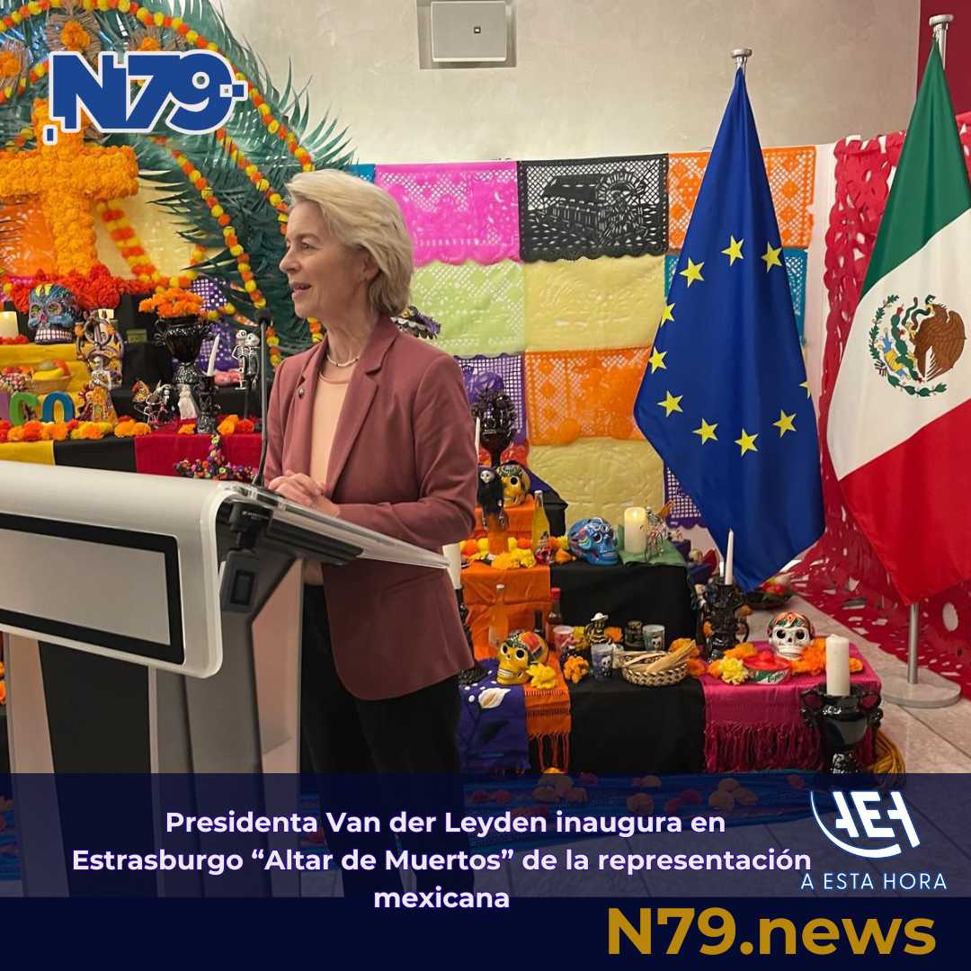 Presidenta Van der Leyden inaugura en Estrasburgo