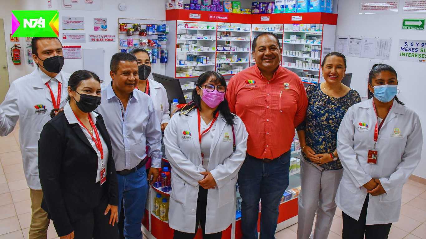 Presidente René Mejía Montoya apertura el programa “Amealco por tu salud”.