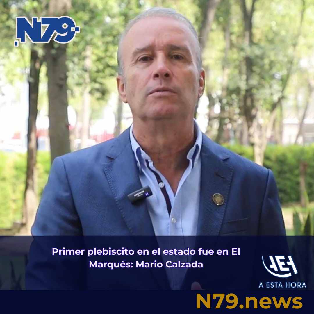 Primer plebiscito en el estado fue en El Marqués Mario Calzada