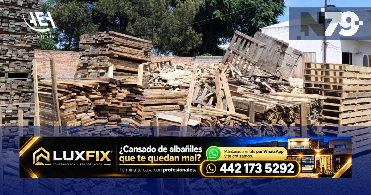 Profepa clausura dos centros de madera en Querétaro