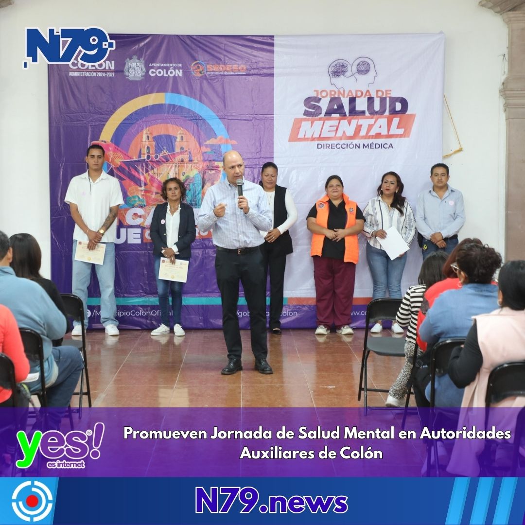 Promueven Jornada de Salud Mental en Autoridades Auxiliares de Colón