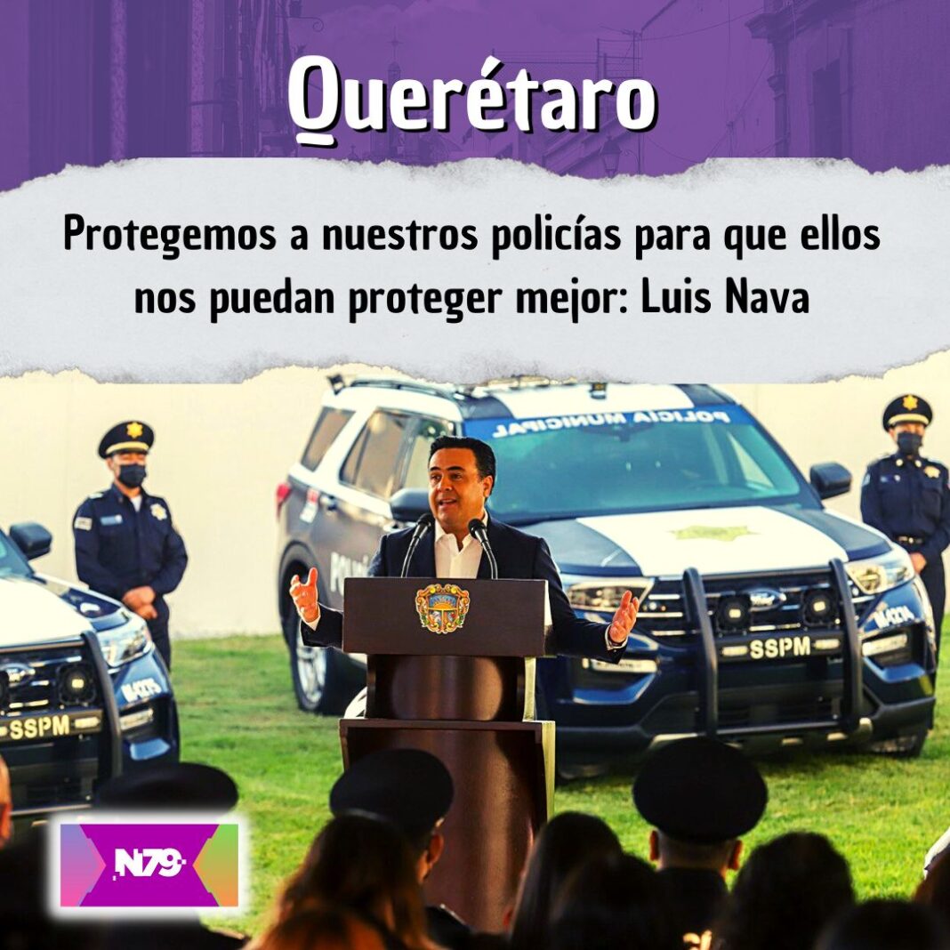 Protegemos a nuestros policías para que ellos nos puedan proteger mejor Luis Nava