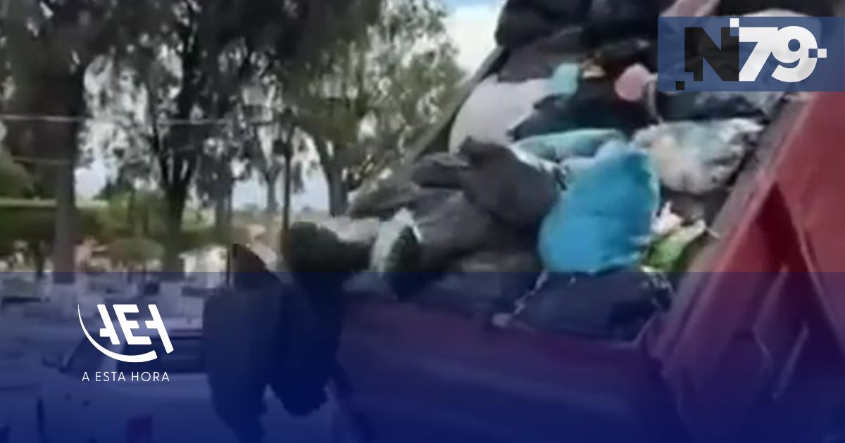 Protesta deja basura en Centro Histórico de Cadereyta