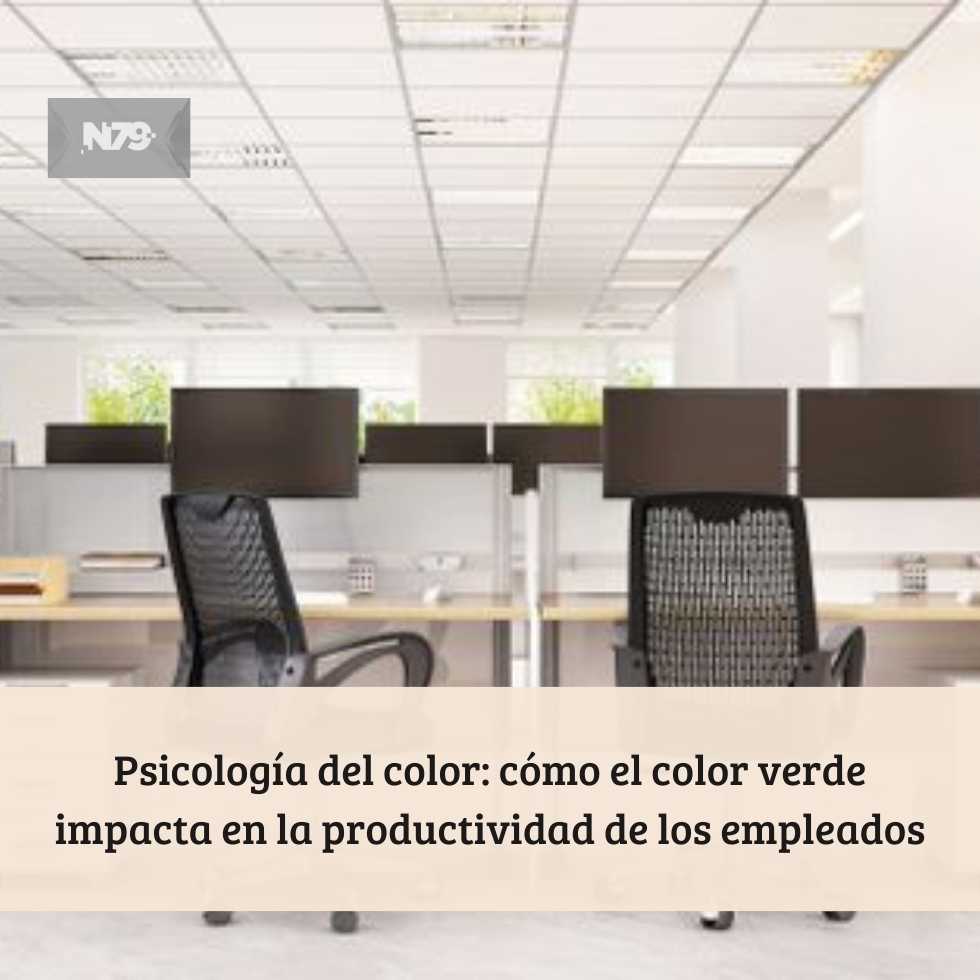 Psicología del color: cómo el color verde impacta en la productividad de los empleados