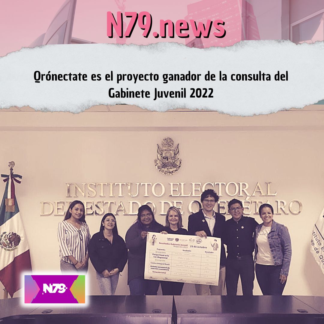 Qrónectate es el proyecto ganador de la consulta del Gabinete Juvenil 2022