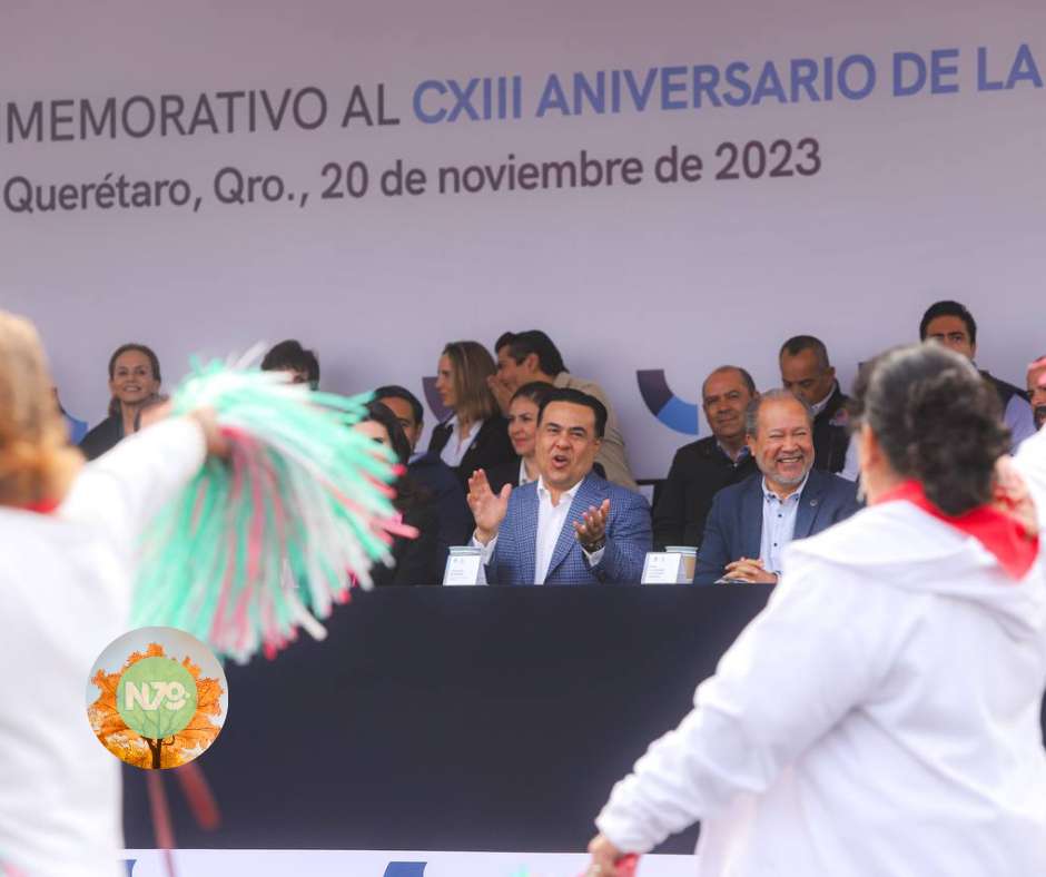 Querétaro Conmemora el CXIII Aniversario de la Revolución Mexicana con Desfile Cívico Deportivo