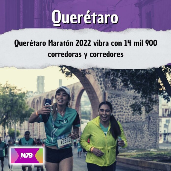 Querétaro Maratón 2022 vibra con 14 mil 900 corredoras y corredores