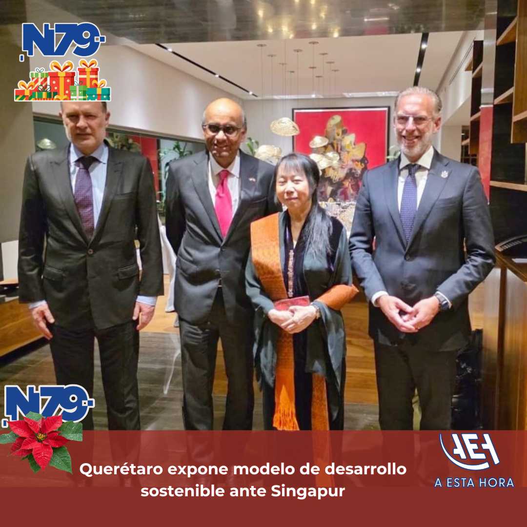 Querétaro expone modelo de desarrollo sostenible ante Singapur