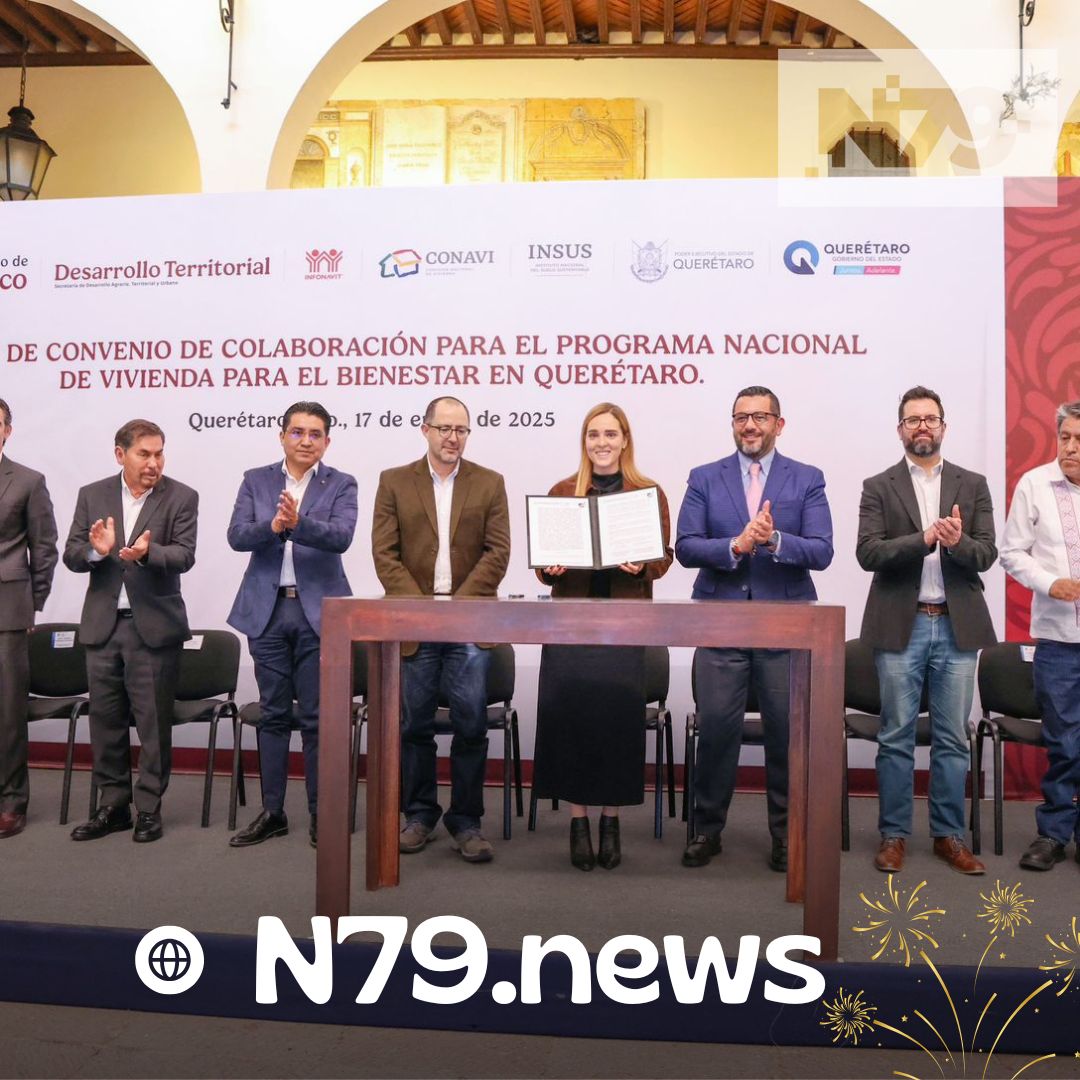 Querétaro firma Convenio de Colaboración para implementar el Programa Nacional de Vivienda para el Bienestar