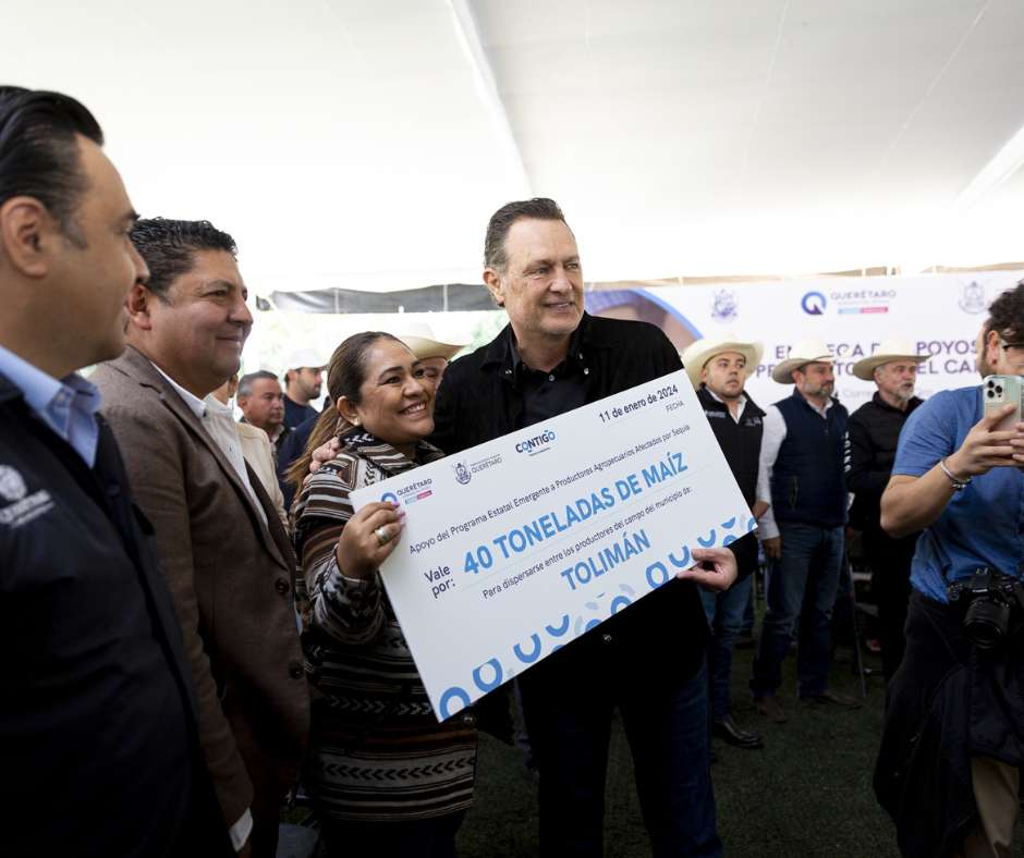 Querétaro invierte 40 mdp para apoyar al campo afectado por la sequía