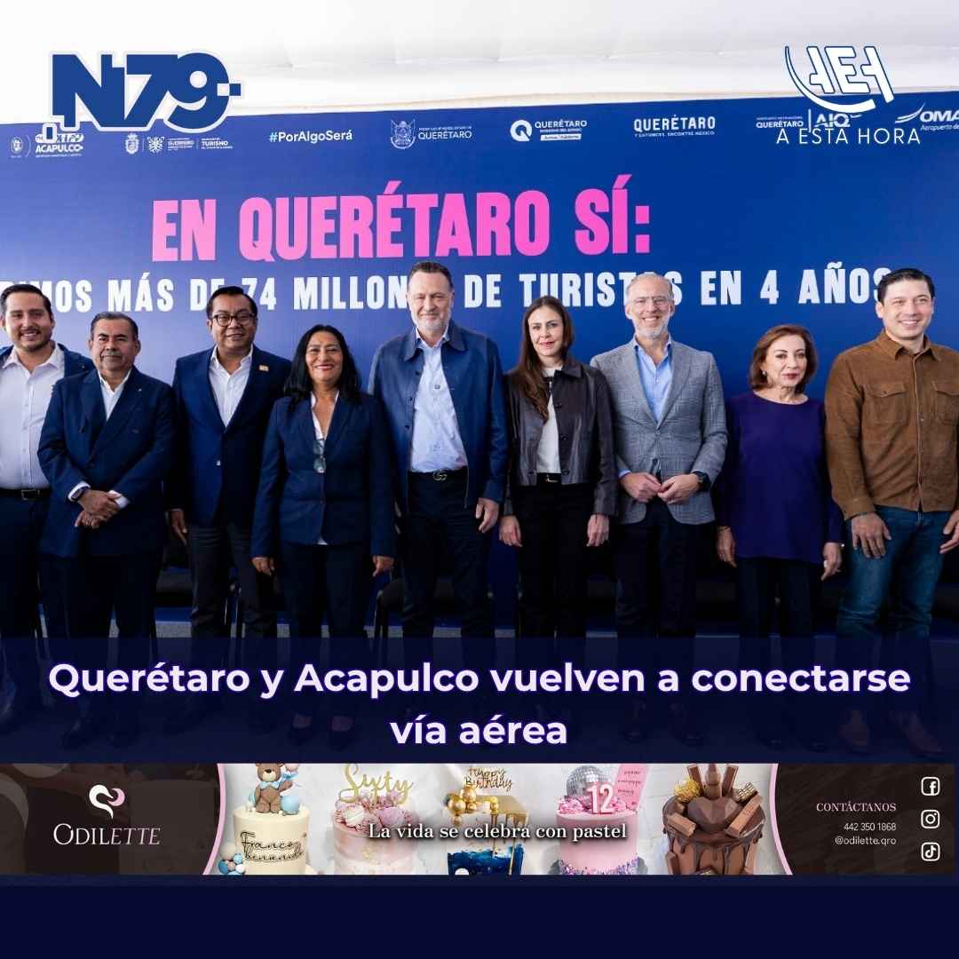 Querétaro y Acapulco vuelven a conectarse vía aérea