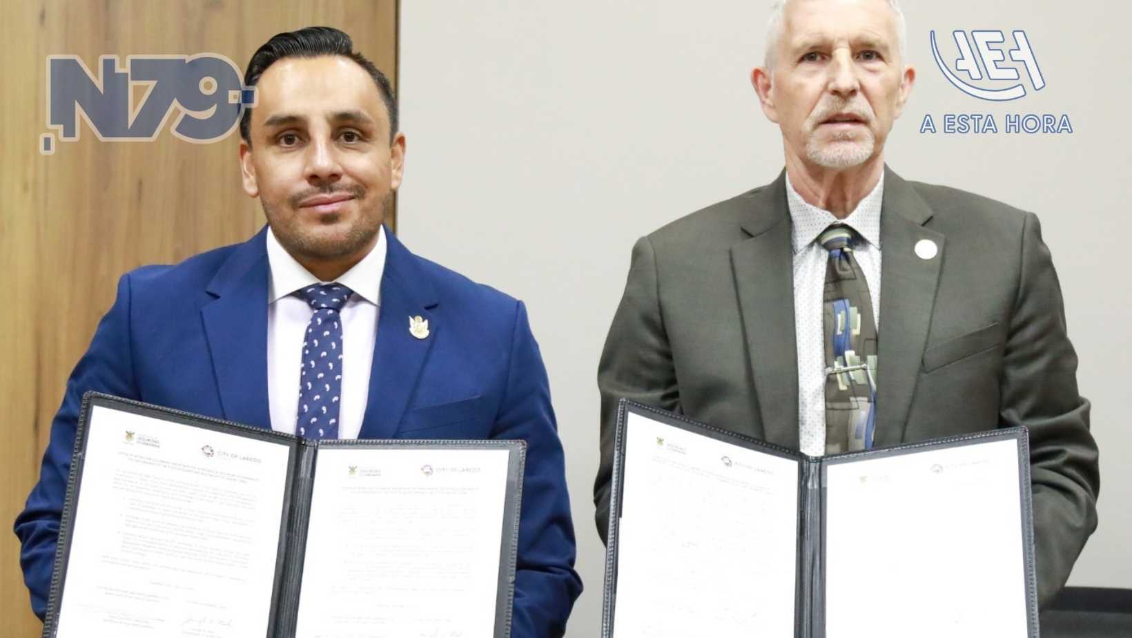 Querétaro y Laredo firman alianza en seguridad