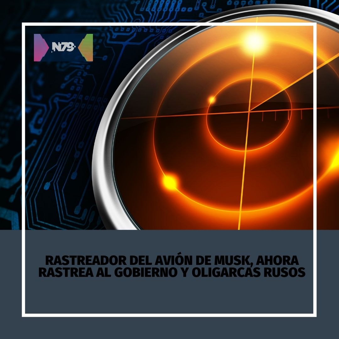 Rastreador del avión de Musk, ahora rastrea al Gobierno y oligarcas rusos