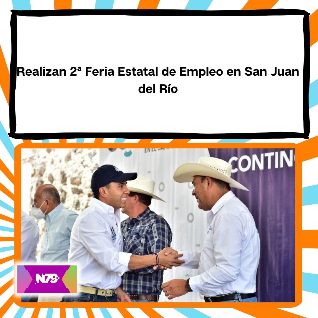 Realizan 2ª Feria Estatal de Empleo en San Juan del Río