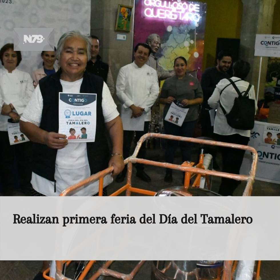Realizan primera feria del Día del Tamalero