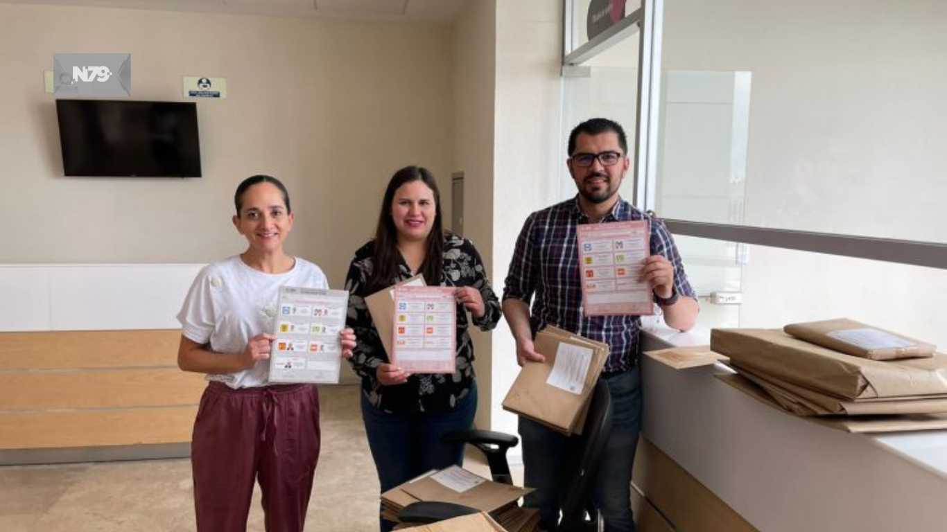Recibe INE boletas para voto de las y los mexicanos residentes en el extranjero para elecciones