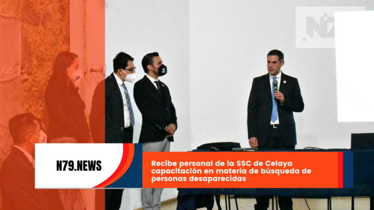 Recibe personal de la SSC de Celaya capacitación en materia de búsqueda de personas desaparecidas