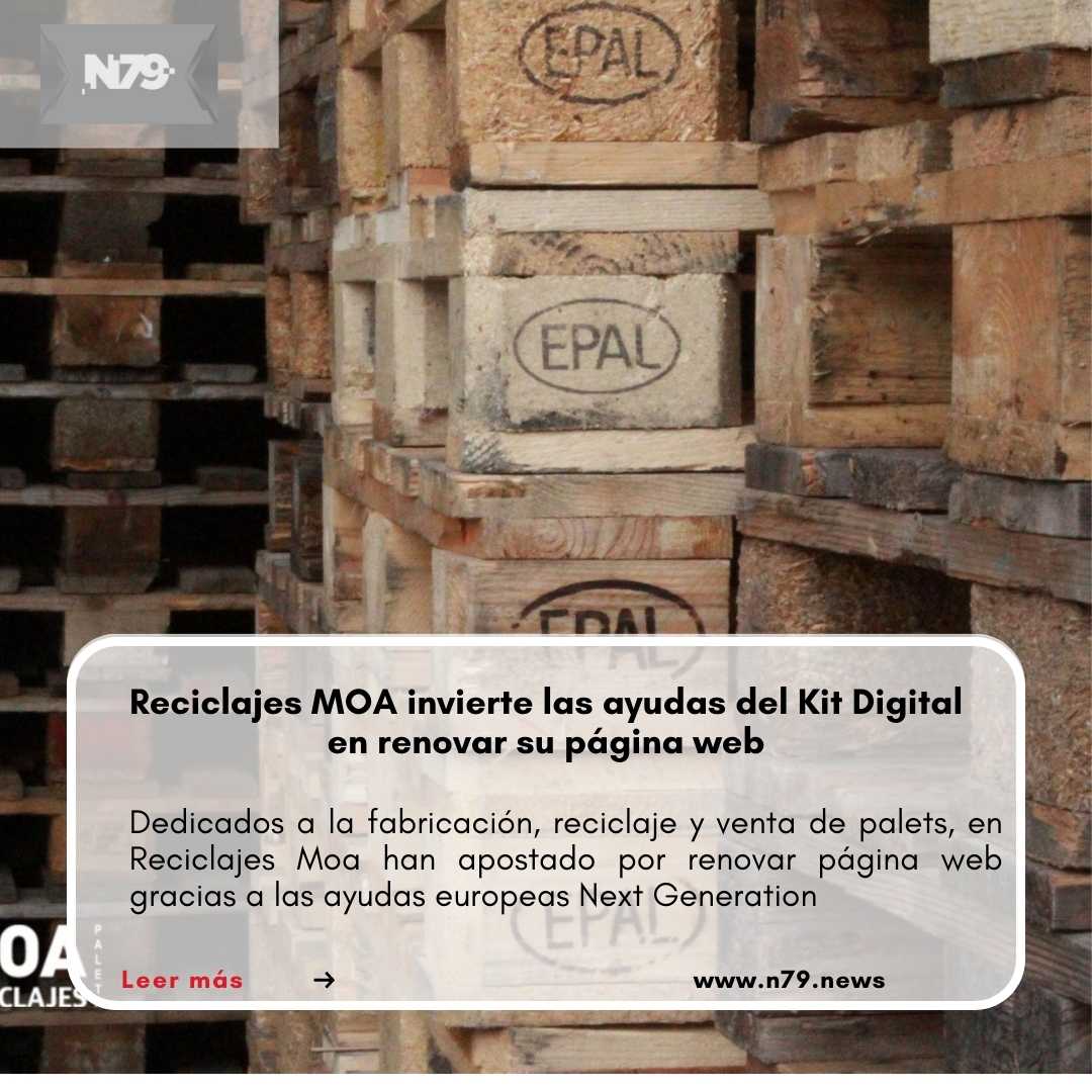 Reciclajes MOA invierte las ayudas del Kit Digital en renovar su página web