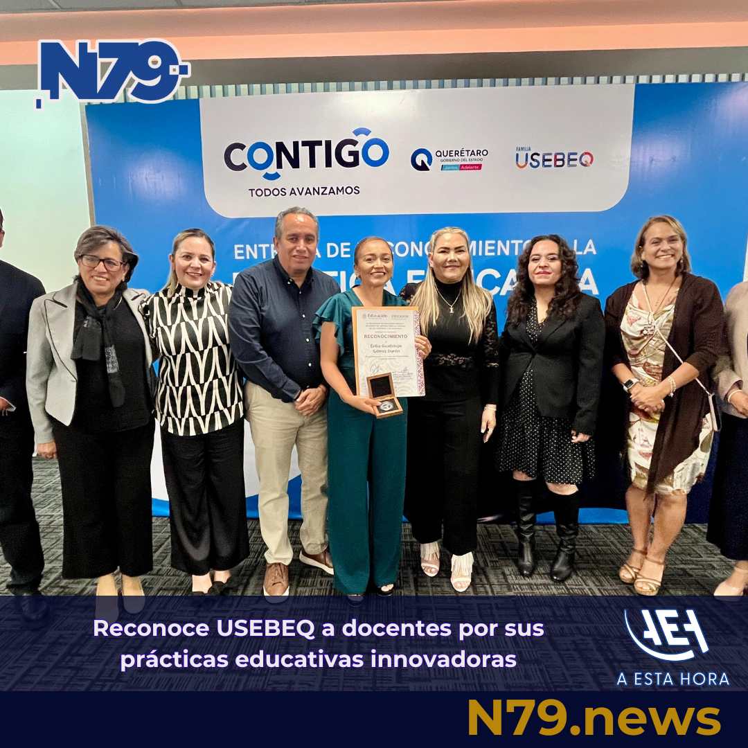 Reconoce USEBEQ a docentes por sus prácticas educativas innovadoras