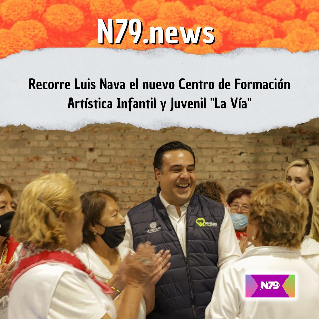 Recorre Luis Nava el nuevo Centro de Formación Artística Infantil y Juvenil La Vía