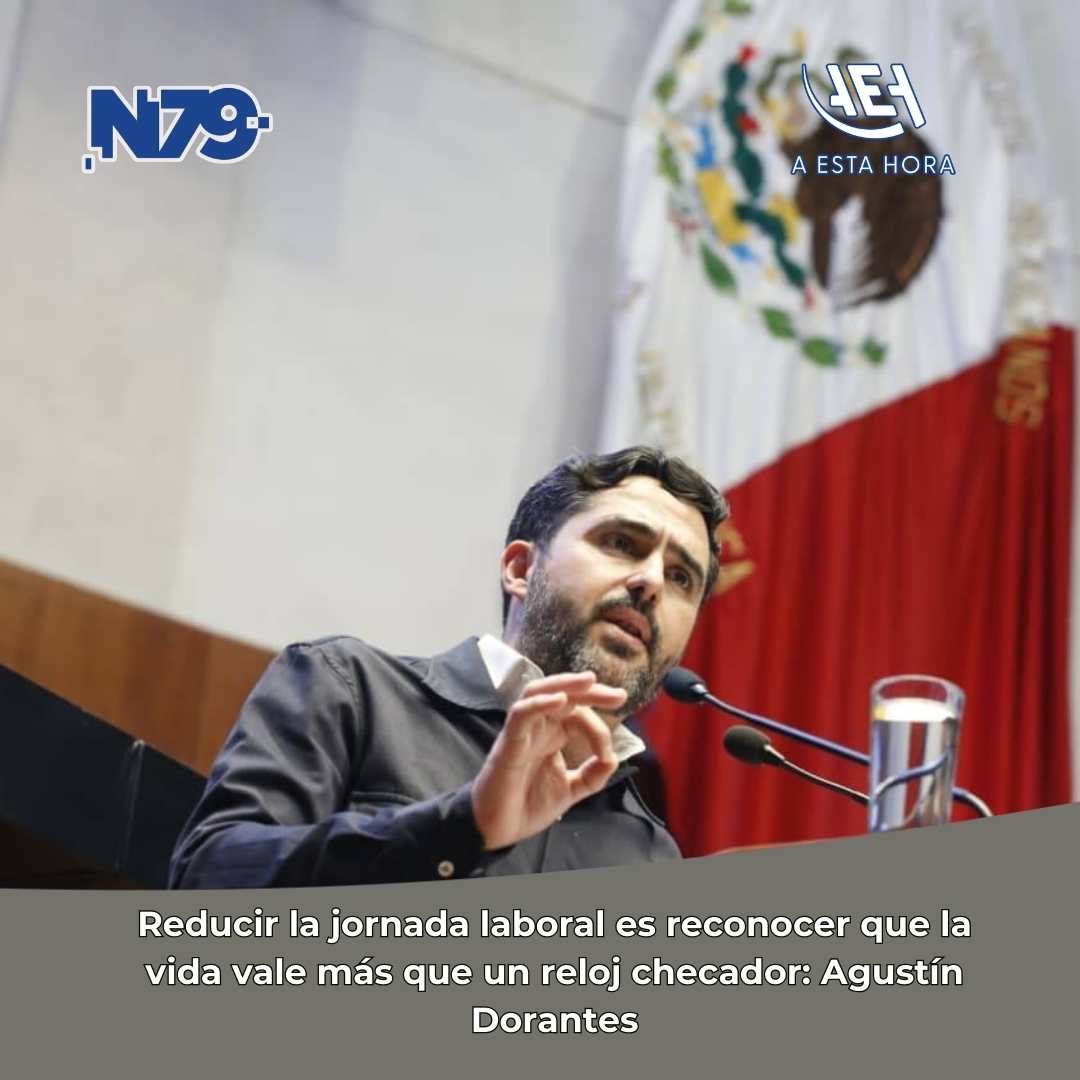 Reducir la jornada laboral es reconocer que la vida vale más que un reloj checadoantes