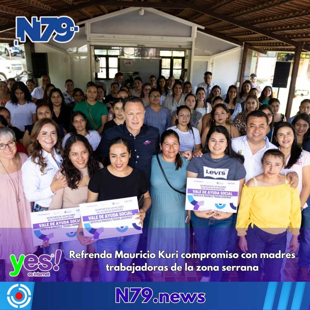 Refrenda Mauricio Kuri compromiso con madres trabajadoras de la zona serrana
