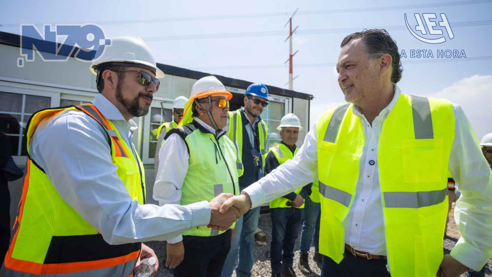 Registra un 92 % de avance la construcción de la Subestación de Maniobras de Energía El Blanco